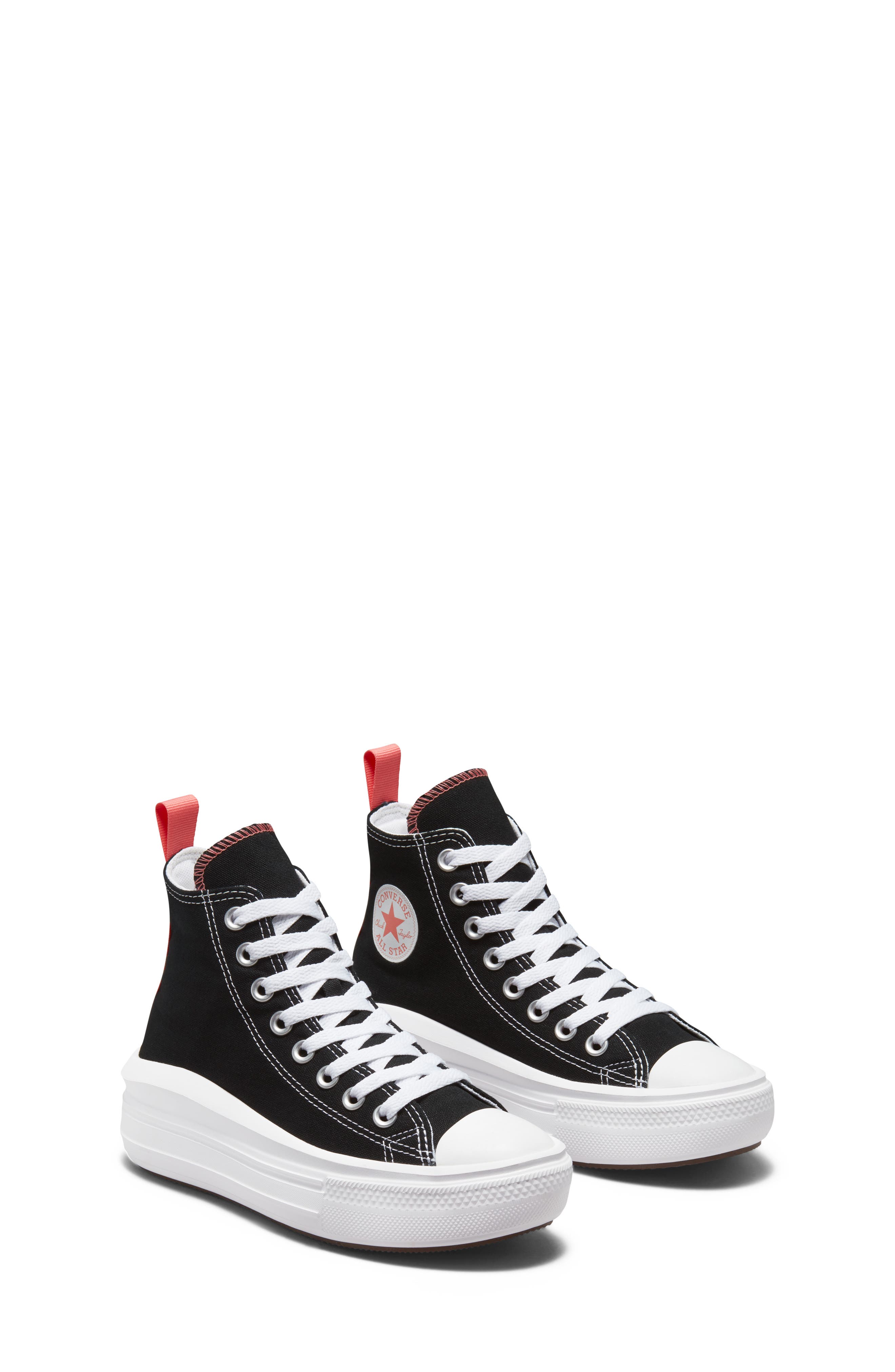 Converse Chuck Taylor<sup>®</sup> All Star<sup>®</sup> Move High Top Platform Sneaker, Alternate, color, 