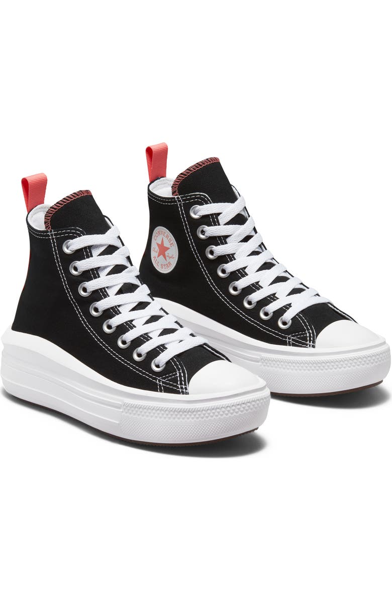 Converse Chuck Taylor<sup>®</sup> All Star<sup>®</sup> Move High Top Platform Sneaker, Alternate, color,