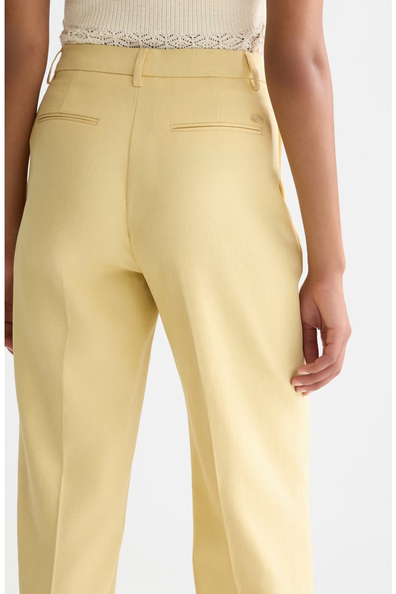 Edie High Waist Wide Leg Pants, Alternate, color, PARSNIP