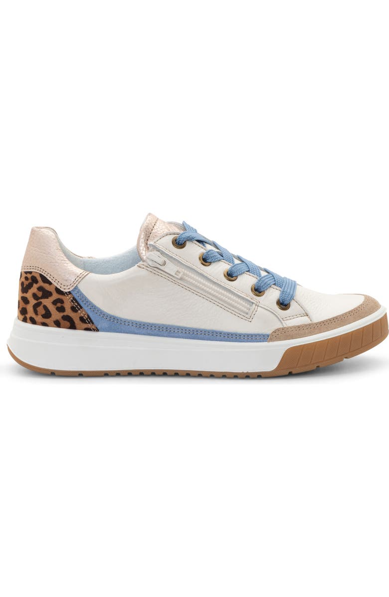 ara Rio Sneaker, Alternate, color, Cream/Sand/Blue/Nature