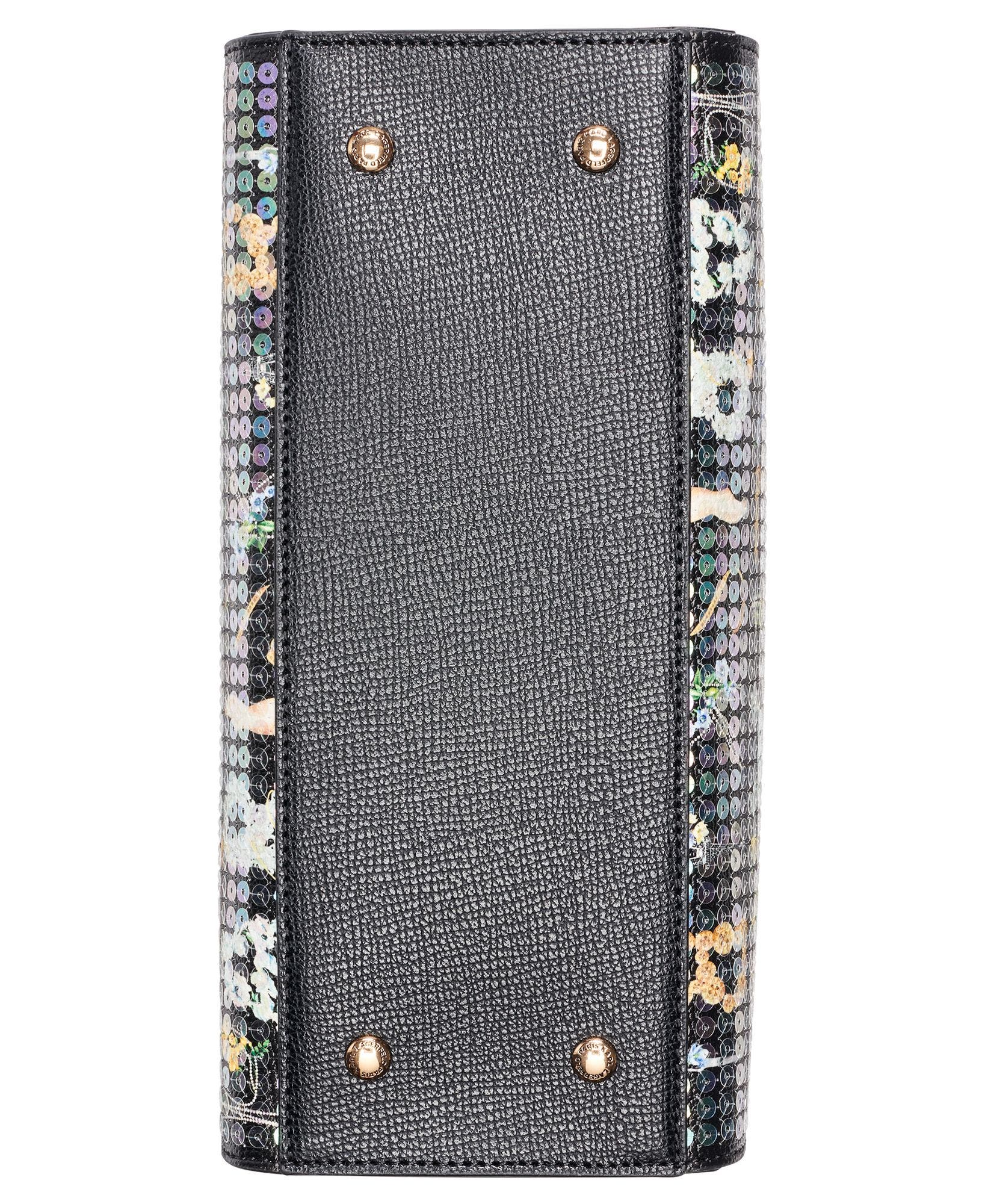 Maybelle Sequin KL Satchel, Alternate, color, Black Multi