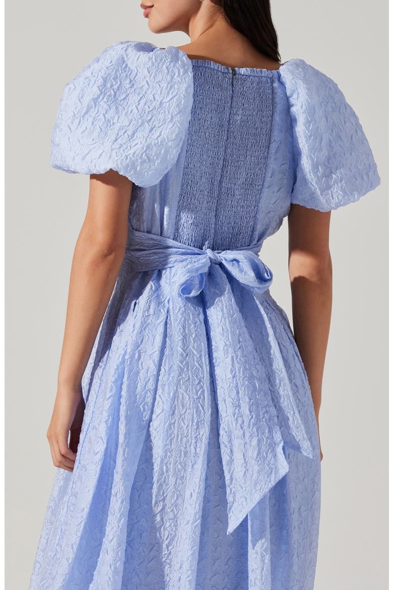 Linette A-Line Dress, Alternate, color, BLUE