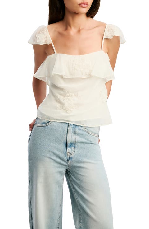 Lisette Frill Appliqué Camisole