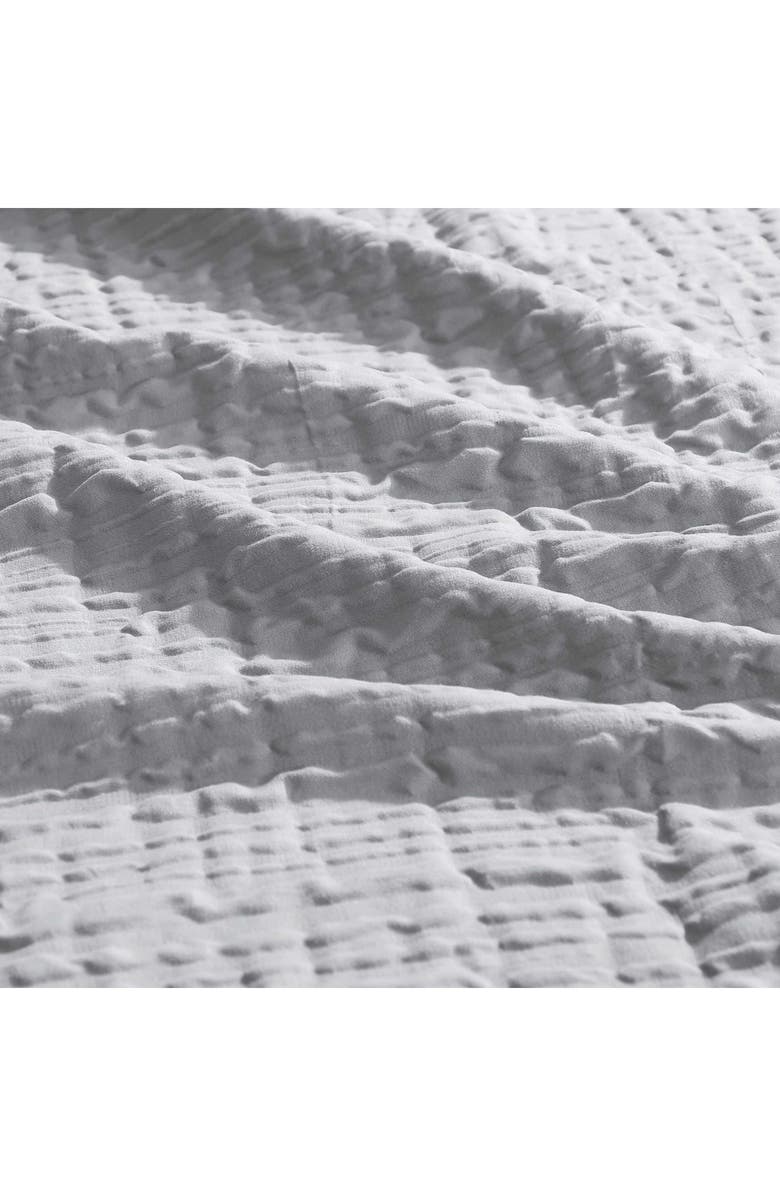 Kenneth Cole New York Serenity Wavy Lines Embossed Comforter Set, Alternate, color, Grey