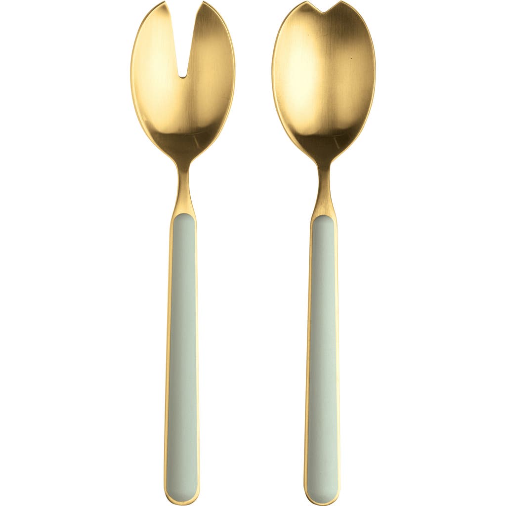 Mepra Fantasia Salad Serving Set In Green