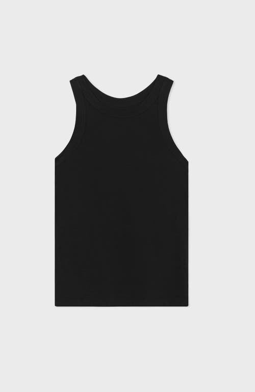 Co Cashmere Knit Tank Top In Black