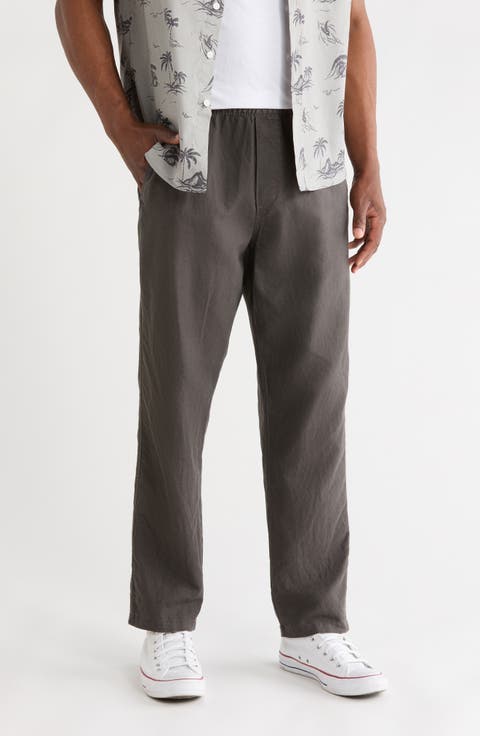 Pacifica Linen Blend Pull-On Pants