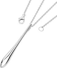 Lucy Quartermaine Solid Tear Drop Pendant