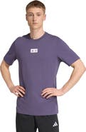 adidas Men's adidas Purple Manchester United Jersey Hook T-Shirt