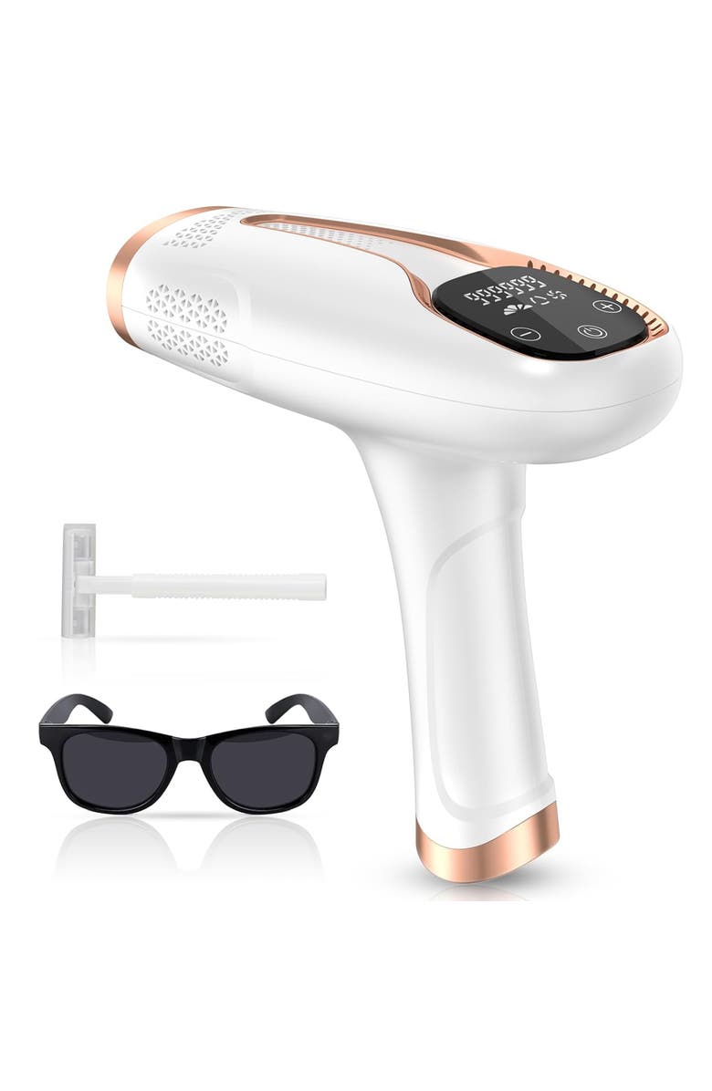 Tyhgsf Handheld Laser Hair Removal Device, Main, color, White