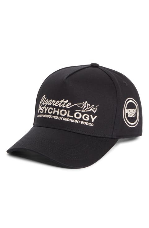 Cigarette Psychology Embroidered Trucker Hat