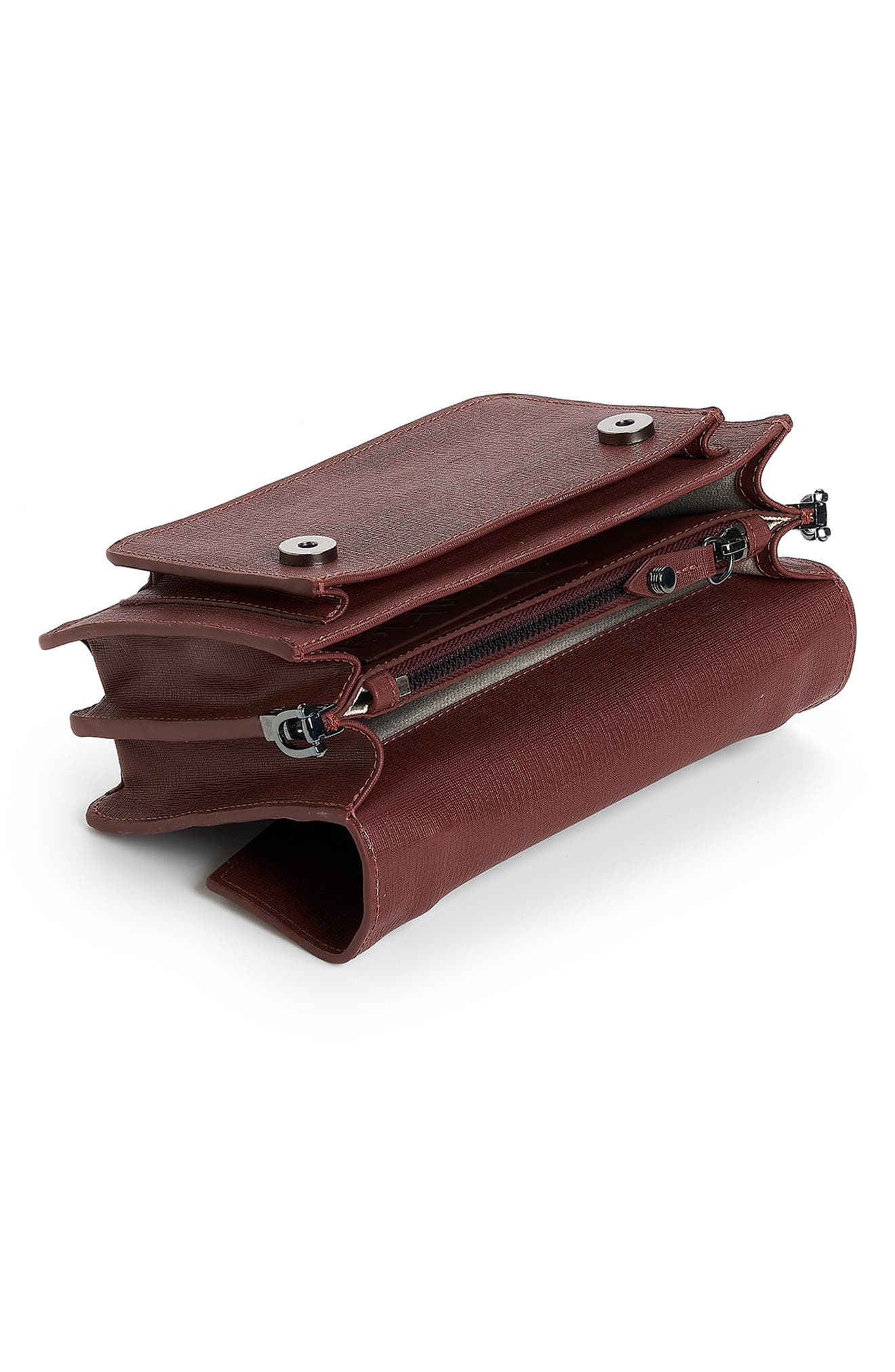 Cobble Hill Leather Crossbody Bag, Alternate, color, MALBEC