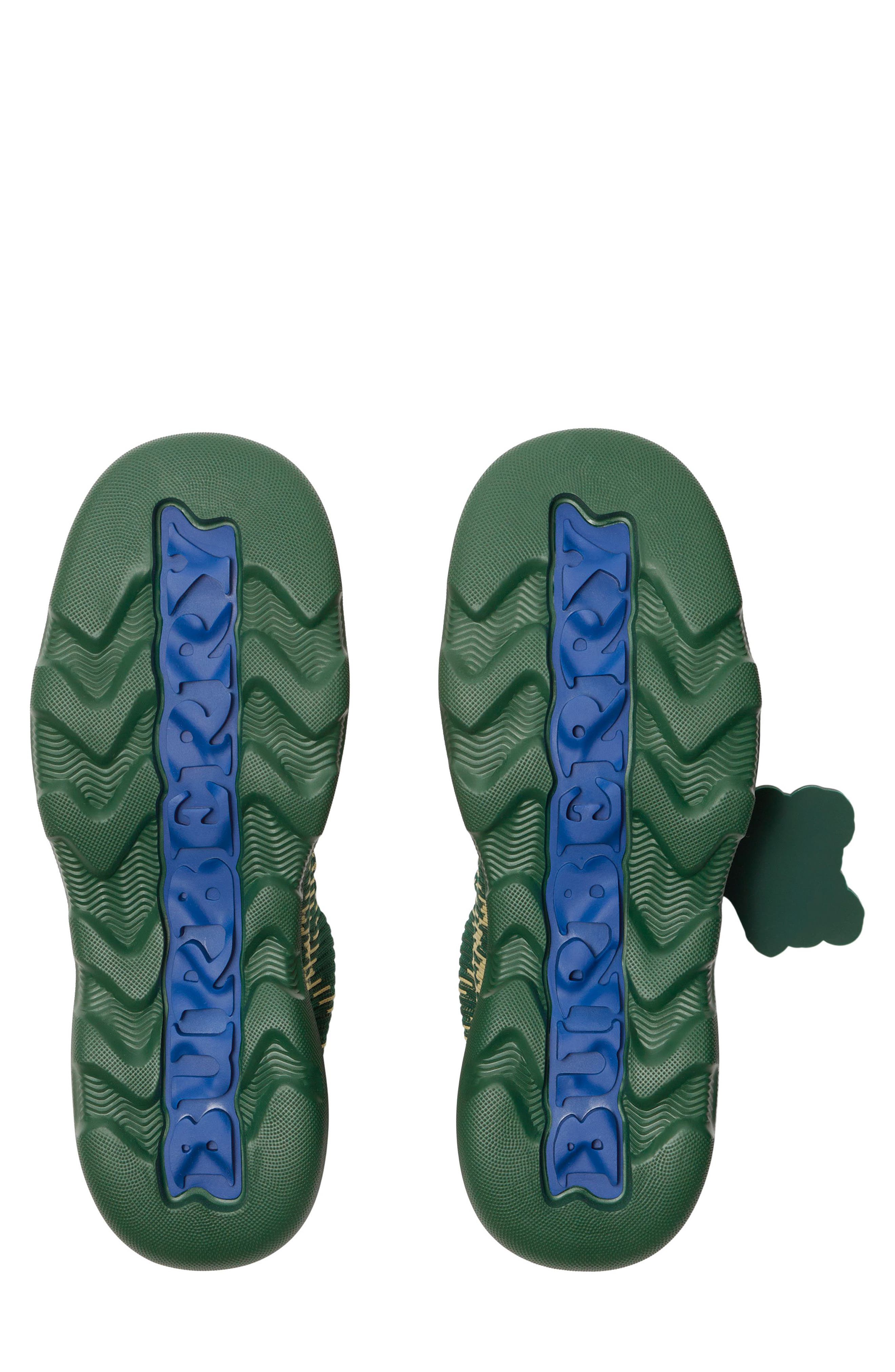 Burberry Knit Creeper Derby, Alternate, color, Primrose Ip Check