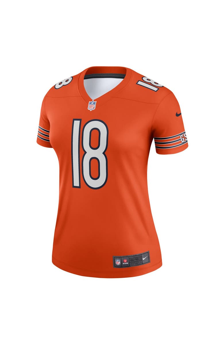 Nike Women's Nike Caleb Williams  Orange Chicago Bears Alternate Legend Player Performance Top, Alternate, color, Orange