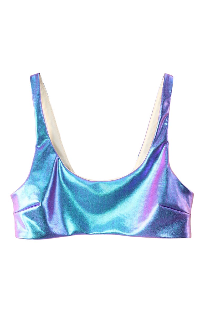 LECHERY<sup>®</sup> Lustrous Scoop Neck Bikini Top, Alternate, color, 