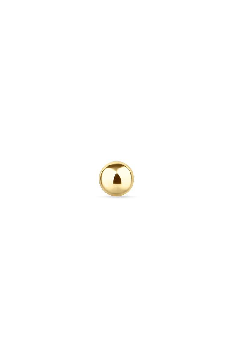 MARIA TASH Ball Single Threaded Stud Earring, Alternate, color, Yellow Gold