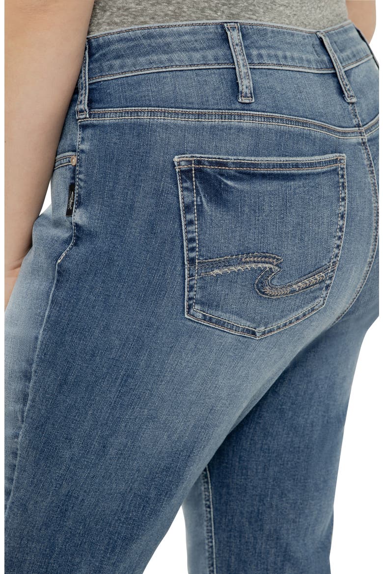 Elyse Curvy Mid Rise Bootcut Jeans, Alternate, color, SATURDAY MORNING