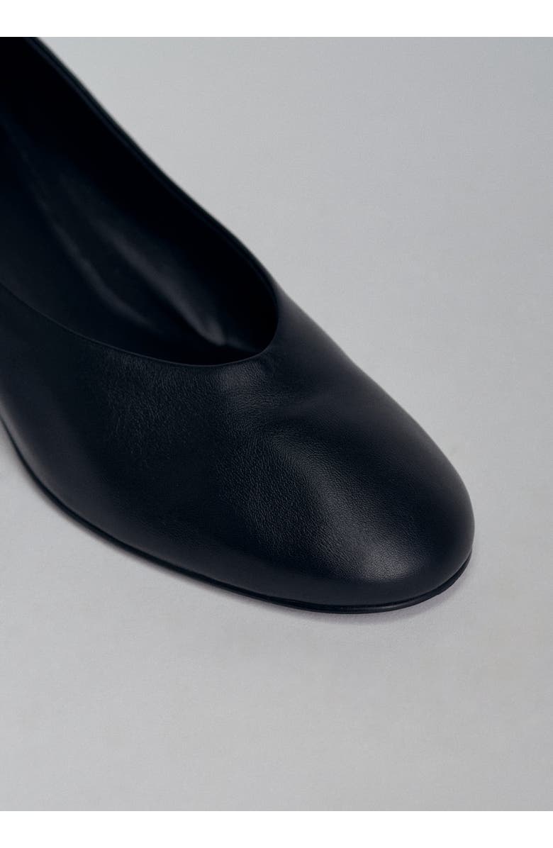 CO Pump Heel in Smooth Leather, Alternate, color,