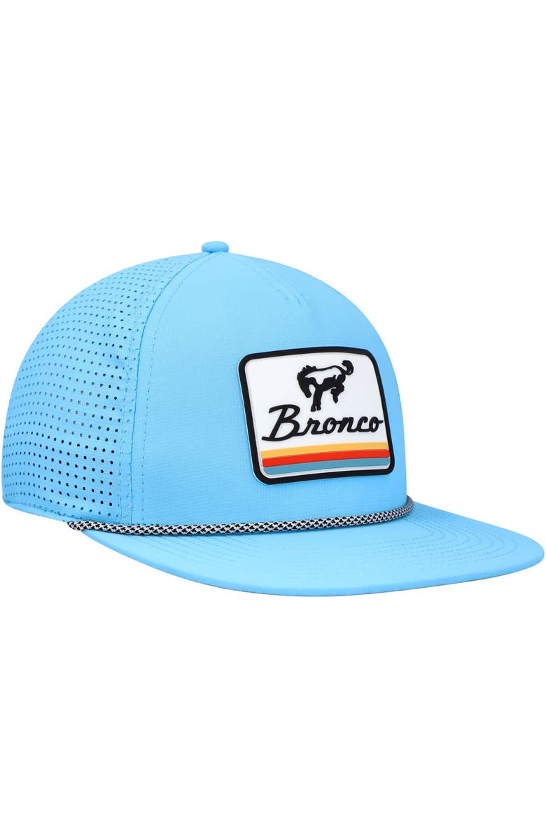 American Needle Men's American Needle Blue Bronco Buxton Pro Adjustable Hat, Alternate, color, 