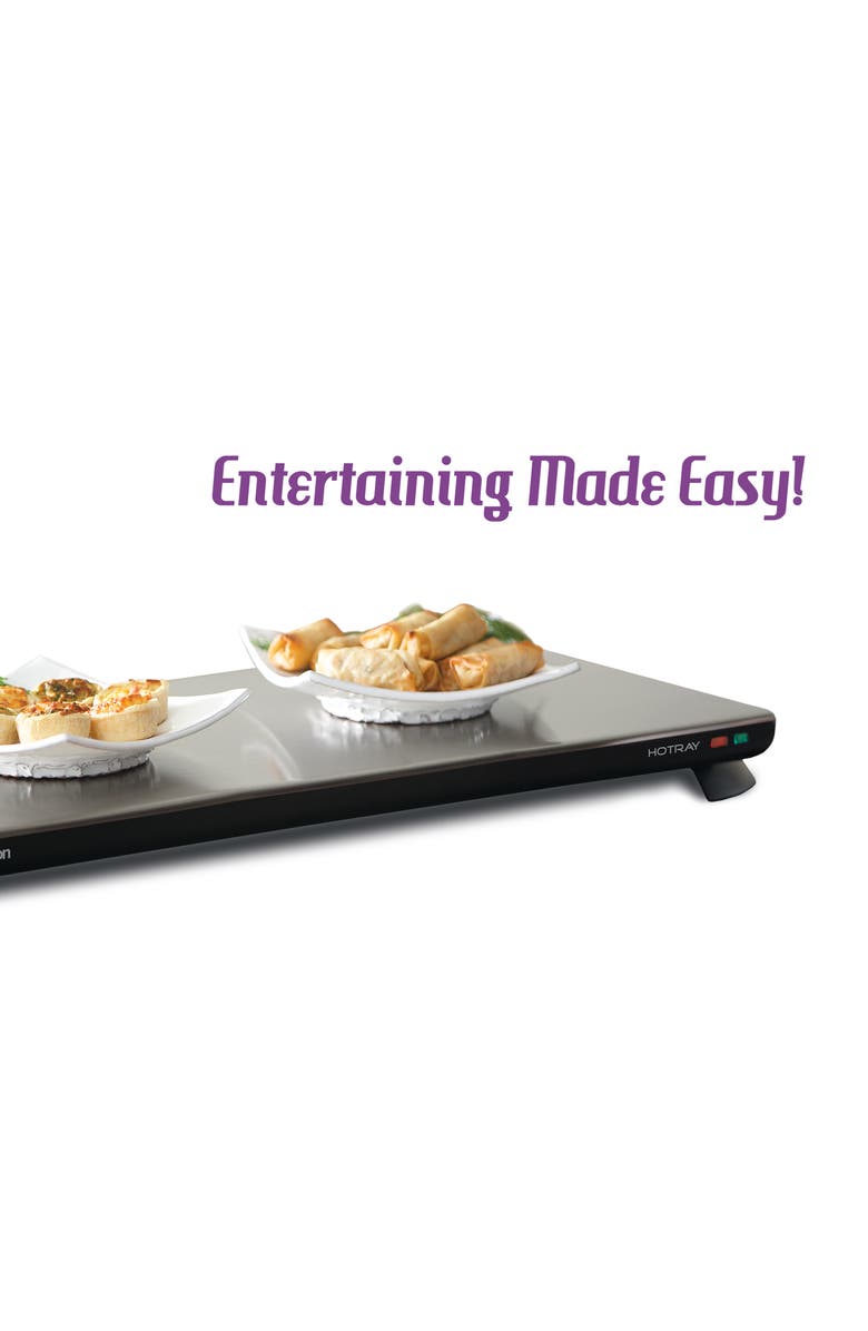 Salton Cordless Hotray Warming Tray, Alternate, color, 