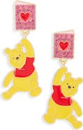 BaubleBar x Disney® Winne the Pooh Valentine's Day Drop Earrings