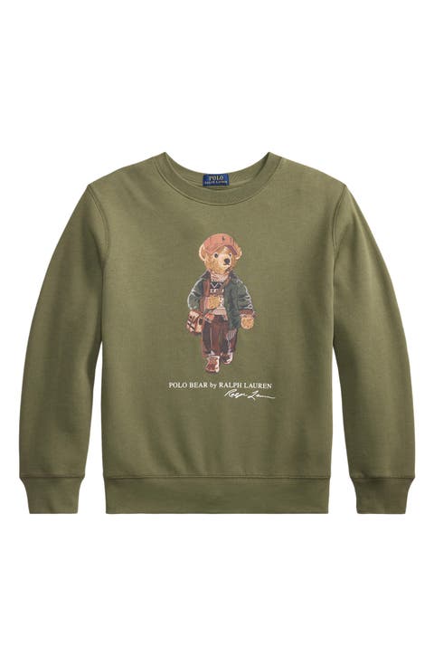 Kids' Polo Bear Graphic Sweatshirt
