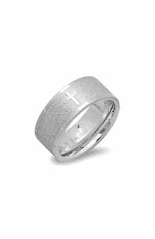 Men's Lord's Prayer Band Ring