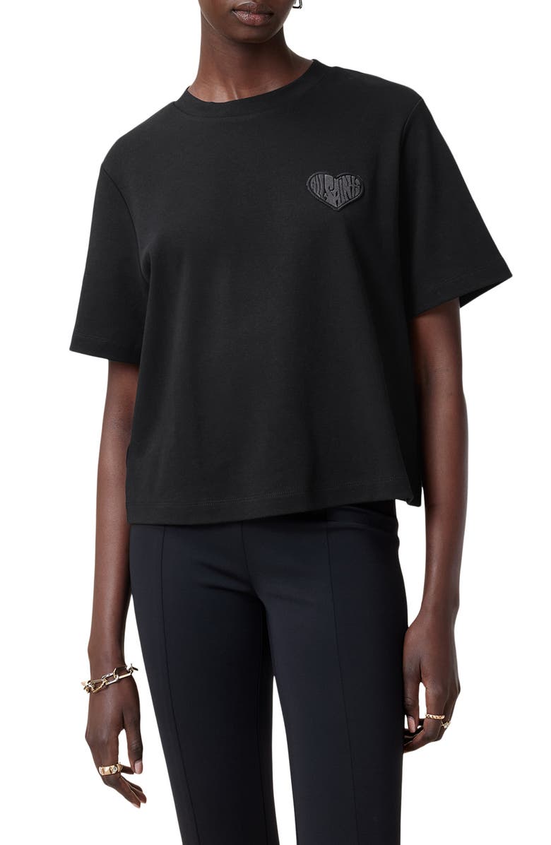 AllSaints Lover Lisa T-Shirt, Main, color, 