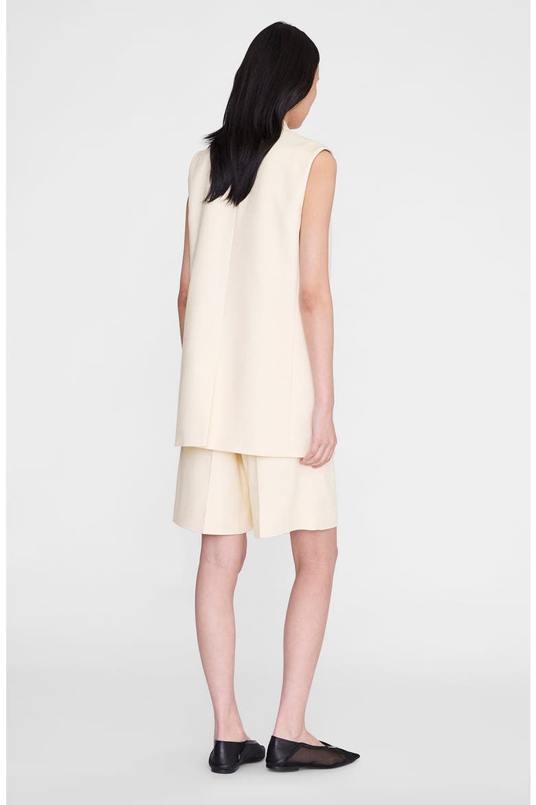Sara Vest, Alternate, color, Cream
