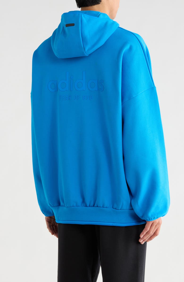 adidas x Fear of God Athletics Hoodie, Alternate, color, Blue Rush
