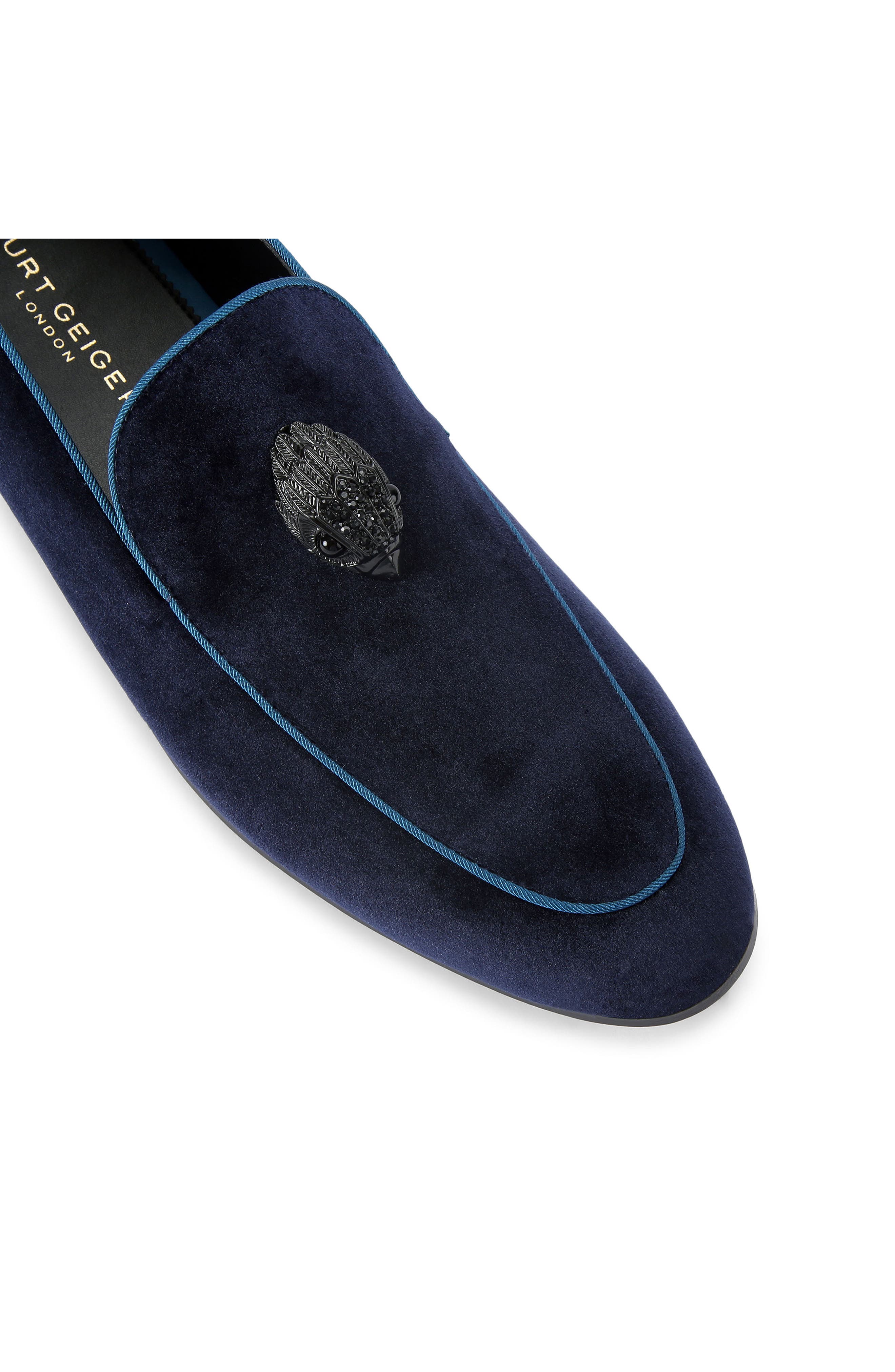 Kurt Geiger London Hugh 2 Velvet Loafer, Alternate, color, 