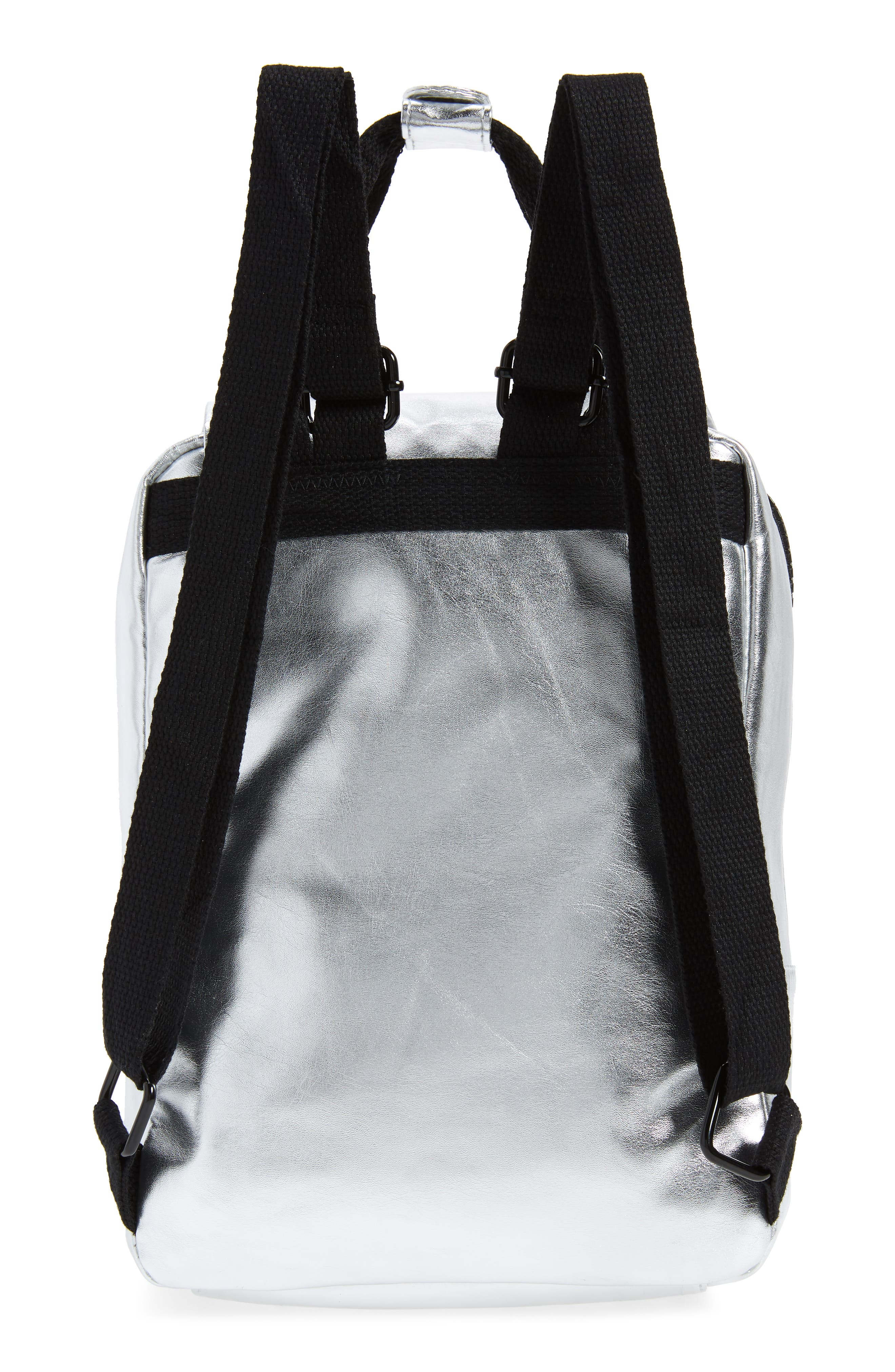 BP. Mini Metallic Utility Backpack, Alternate, color, 