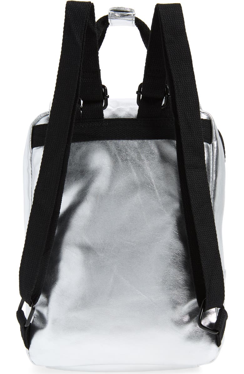 BP. Mini Metallic Utility Backpack, Alternate, color,