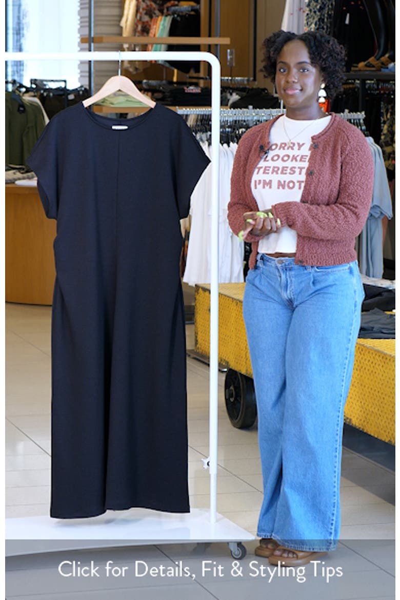 Crewneck Midi Dress video