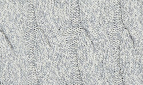 Eleventy Wool Mouliné Cable Knit Sweater In Brown
