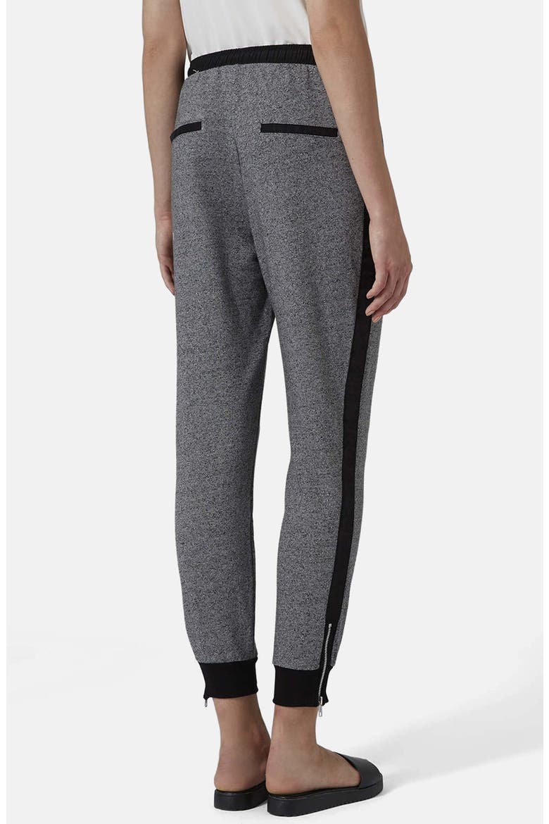 Marled Side Stripe Jogger Pants, Alternate, color, GREY