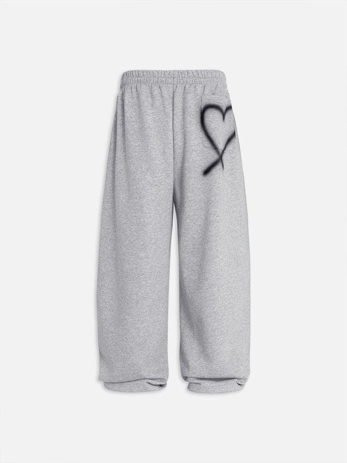 Graffiti Heart Baggy Sweatpants | Nordstrom