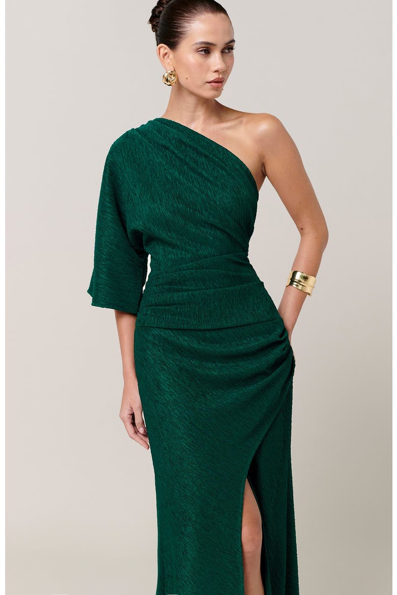 Monza Maxi Dress, Alternate, color, Emerald