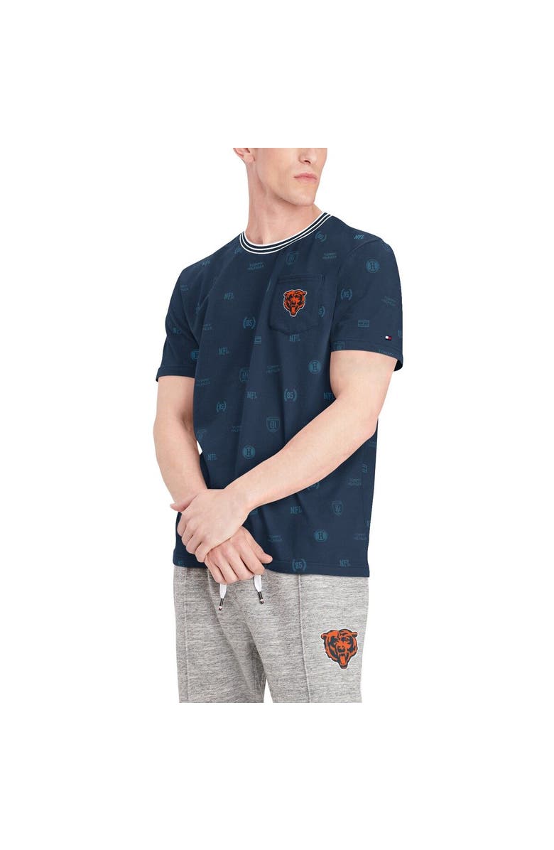 Tommy Hilfiger Men's Tommy Hilfiger Navy Chicago Bears Essential Pocket T-Shirt, Alternate, color, Navy