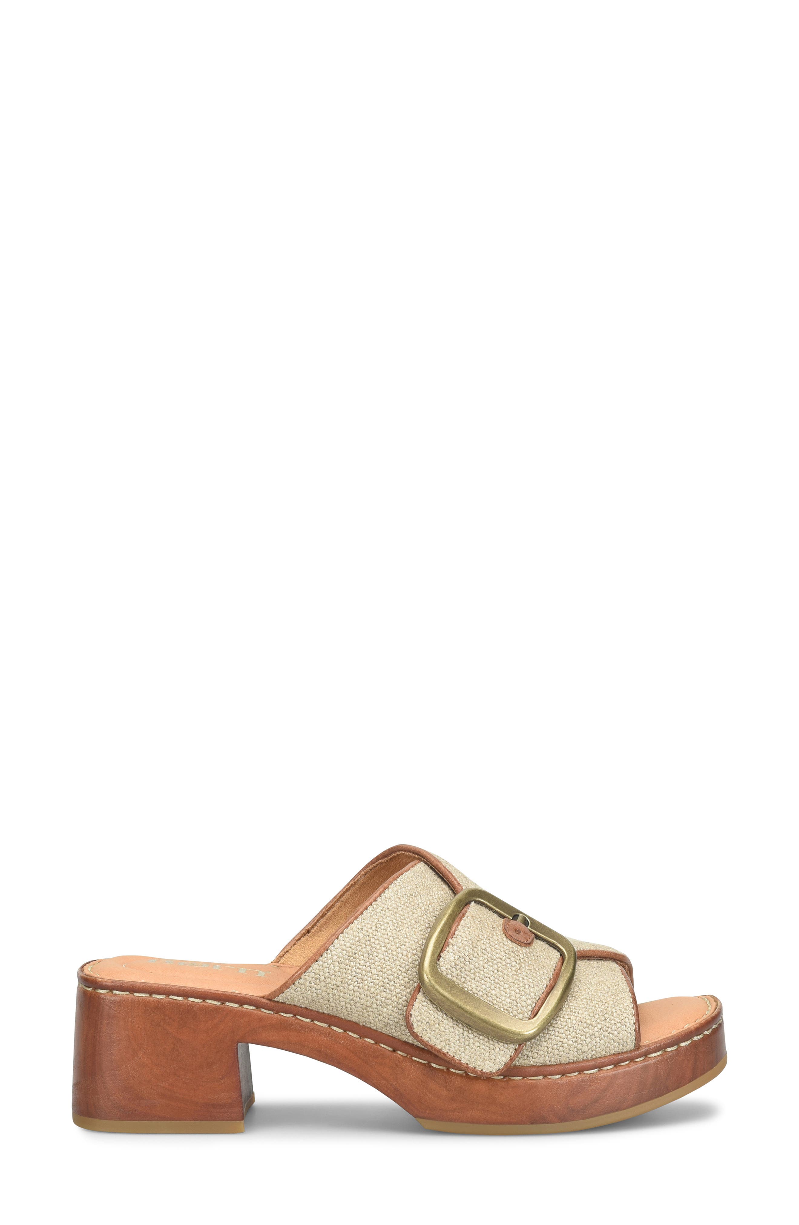 Bangle Platform Slide Sandal, Alternate, color, NATURAL JUTE FABRIC