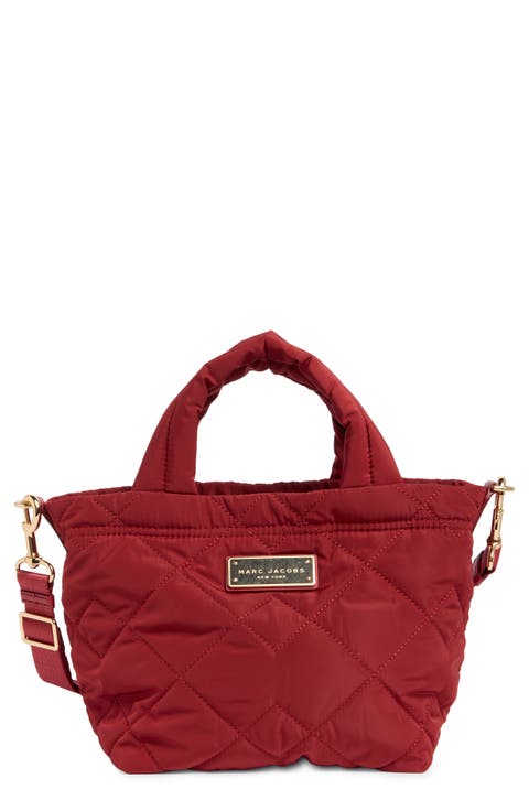 Mini Quilted Nylon Tote