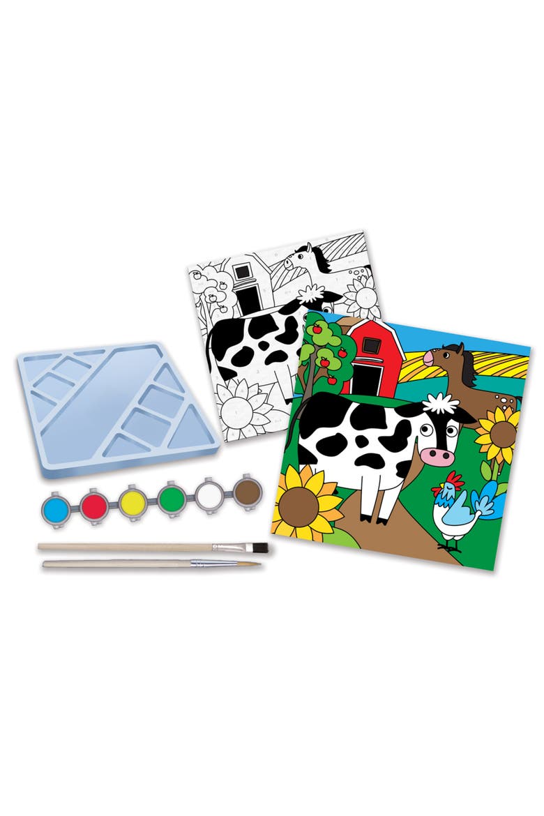 Old MacDonald - Paint by Number Kids, Alternate, color, Multicolor
