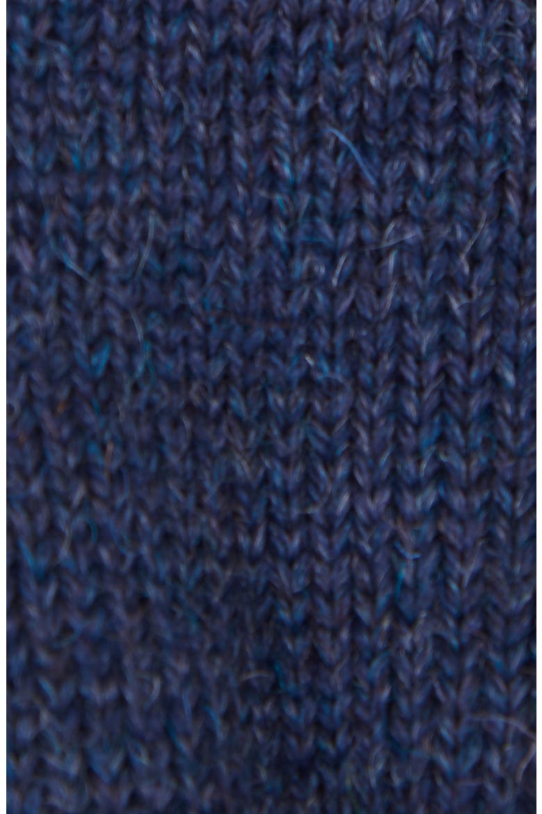 Fingerless Wool Gloves, Alternate, color, NAVY