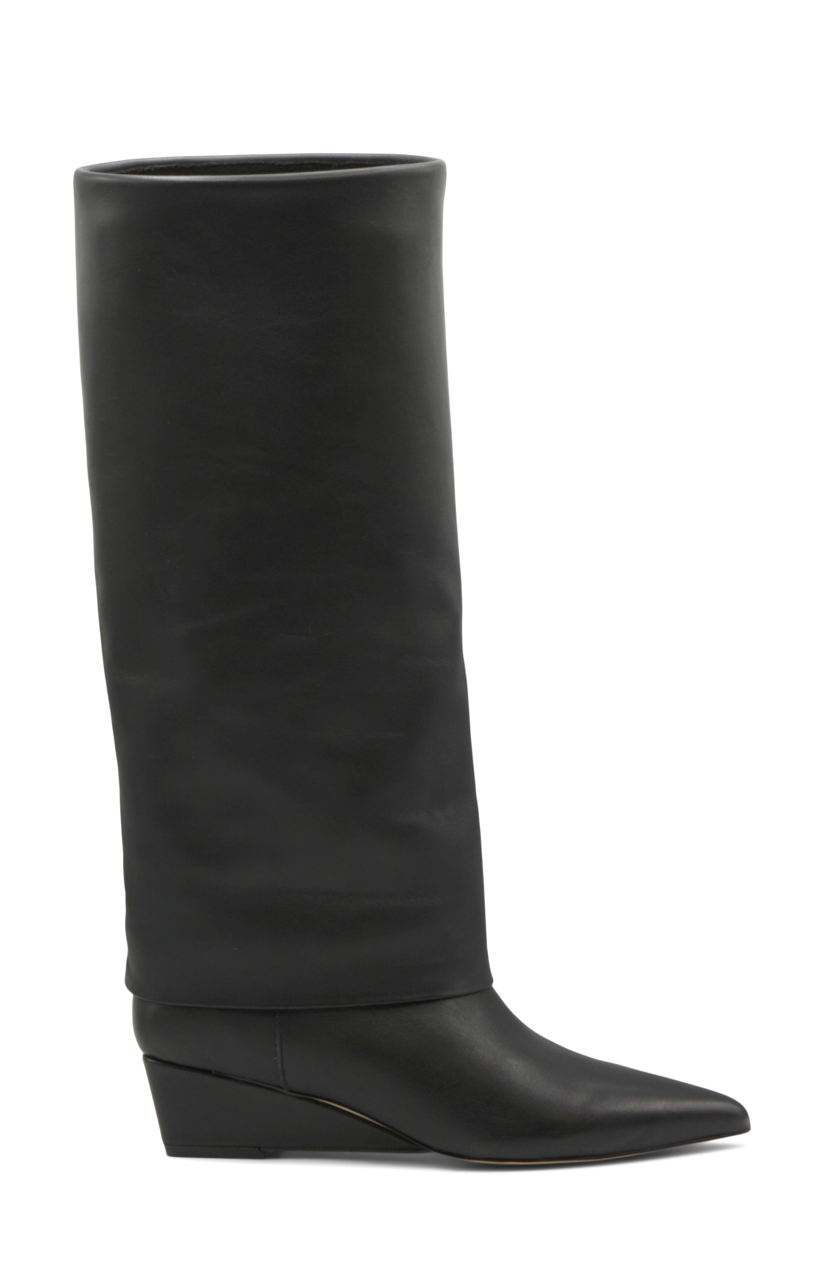 Charles by Charles David Perez Knee High Wedge Boot, Alternate, color, 