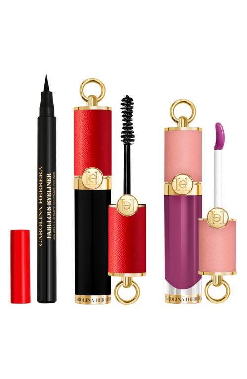 Carolina Herrera Good Girl Eye & Lip Gift Set $116 Value In Transparent