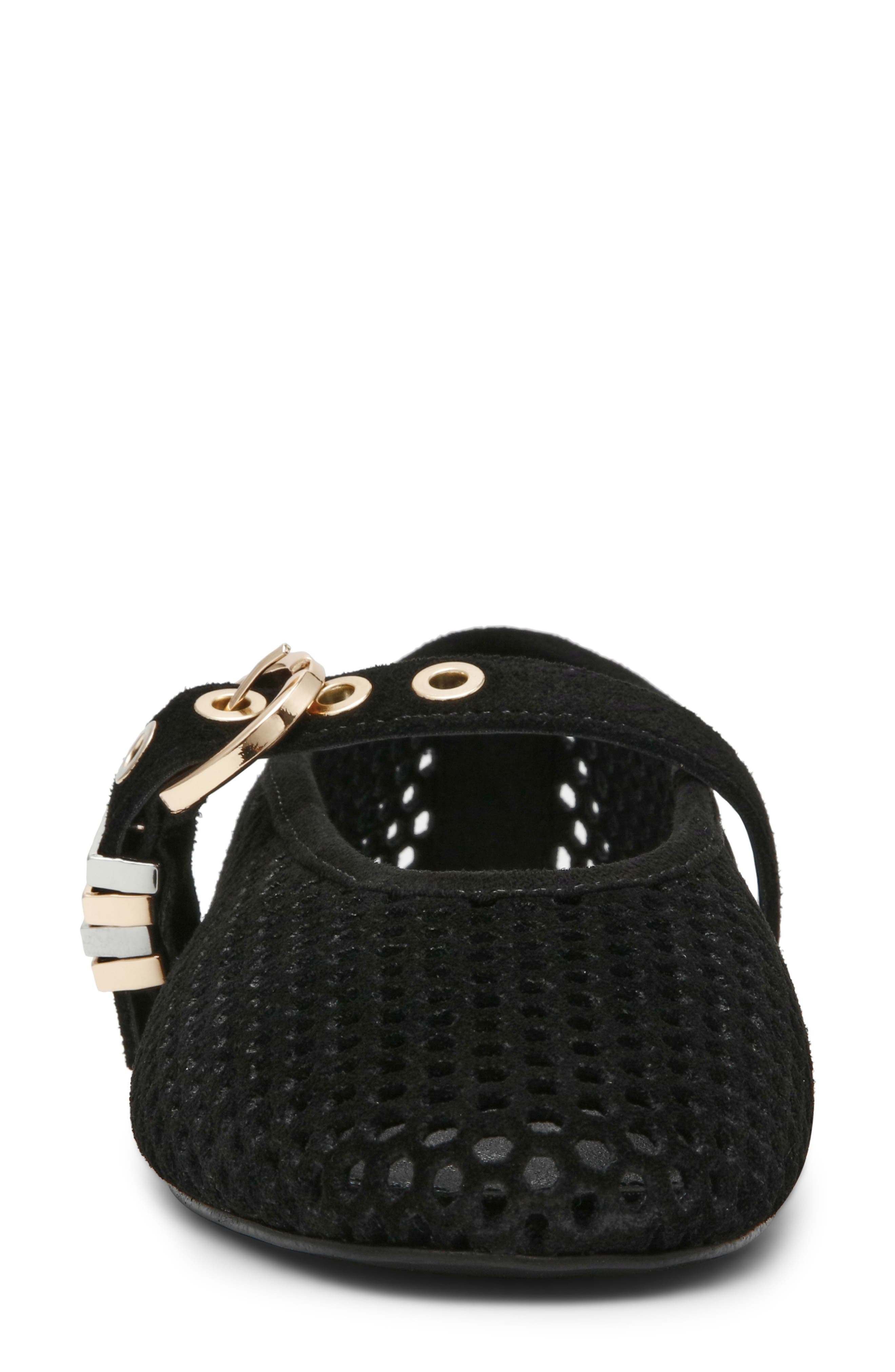Обувь Steve Madden Lela Perforated Mary Jane Flat — фото 4
