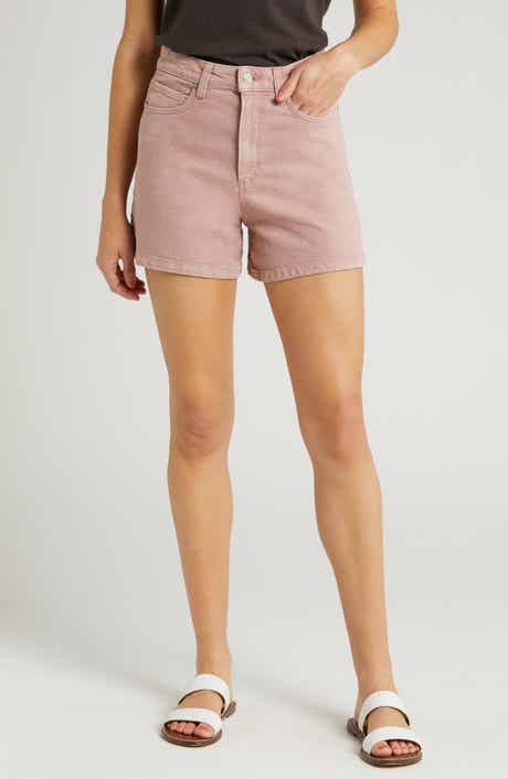 PAIGE Dani High Waist Denim Shorts