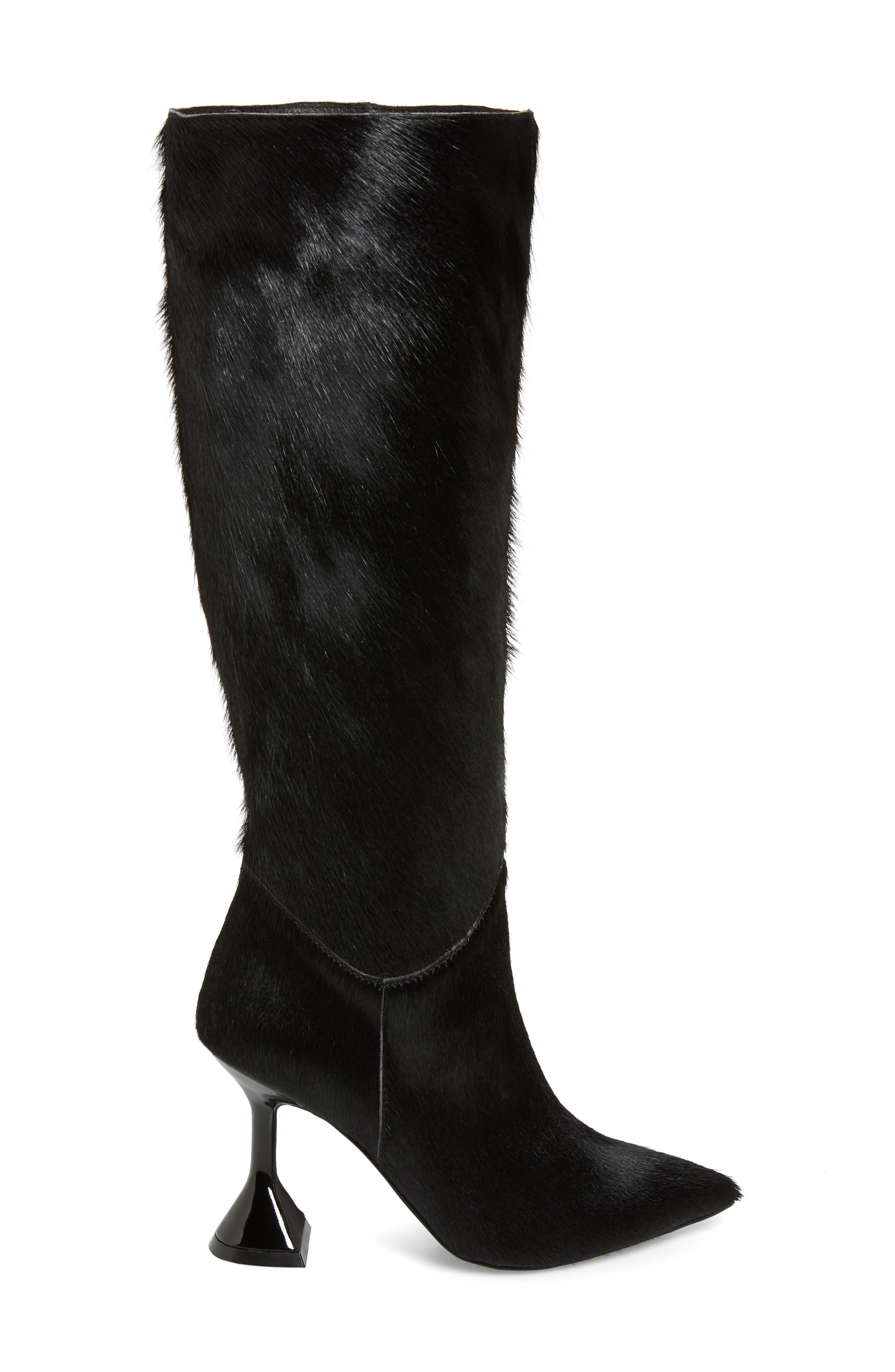 Jeffrey Campbell Entity Genuine Calf Hair Knee High Boot, Alternate, color, 