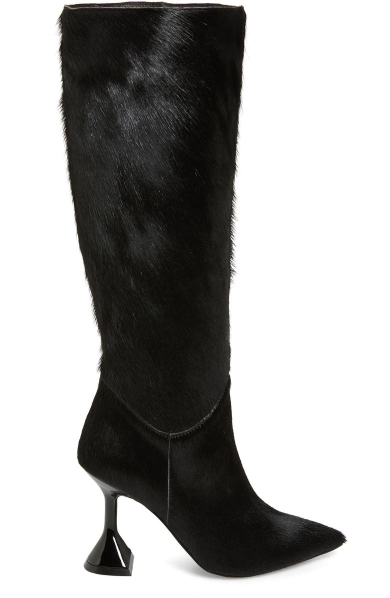Jeffrey Campbell Entity Genuine Calf Hair Knee High Boot, Alternate, color,