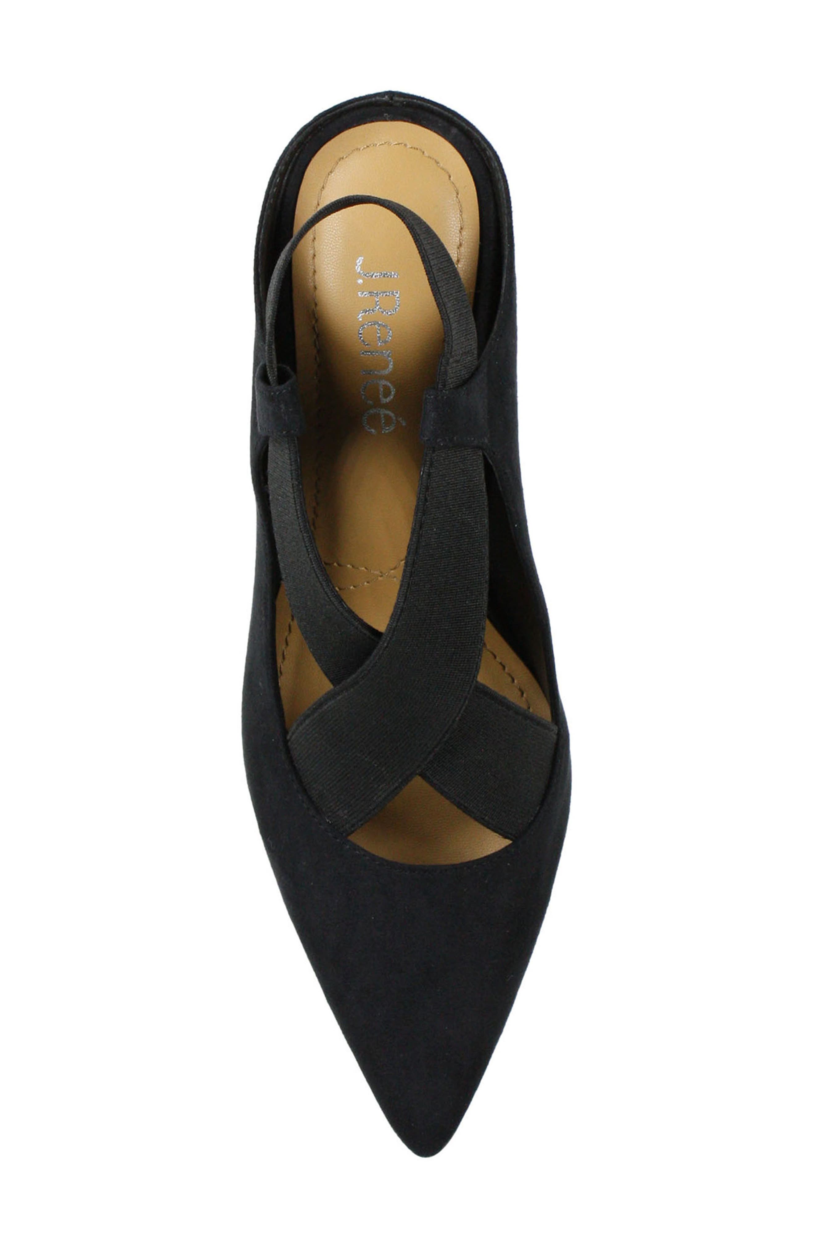 J. Reneé Eliora Slingback Pointed Toe Pump, Alternate, color, 